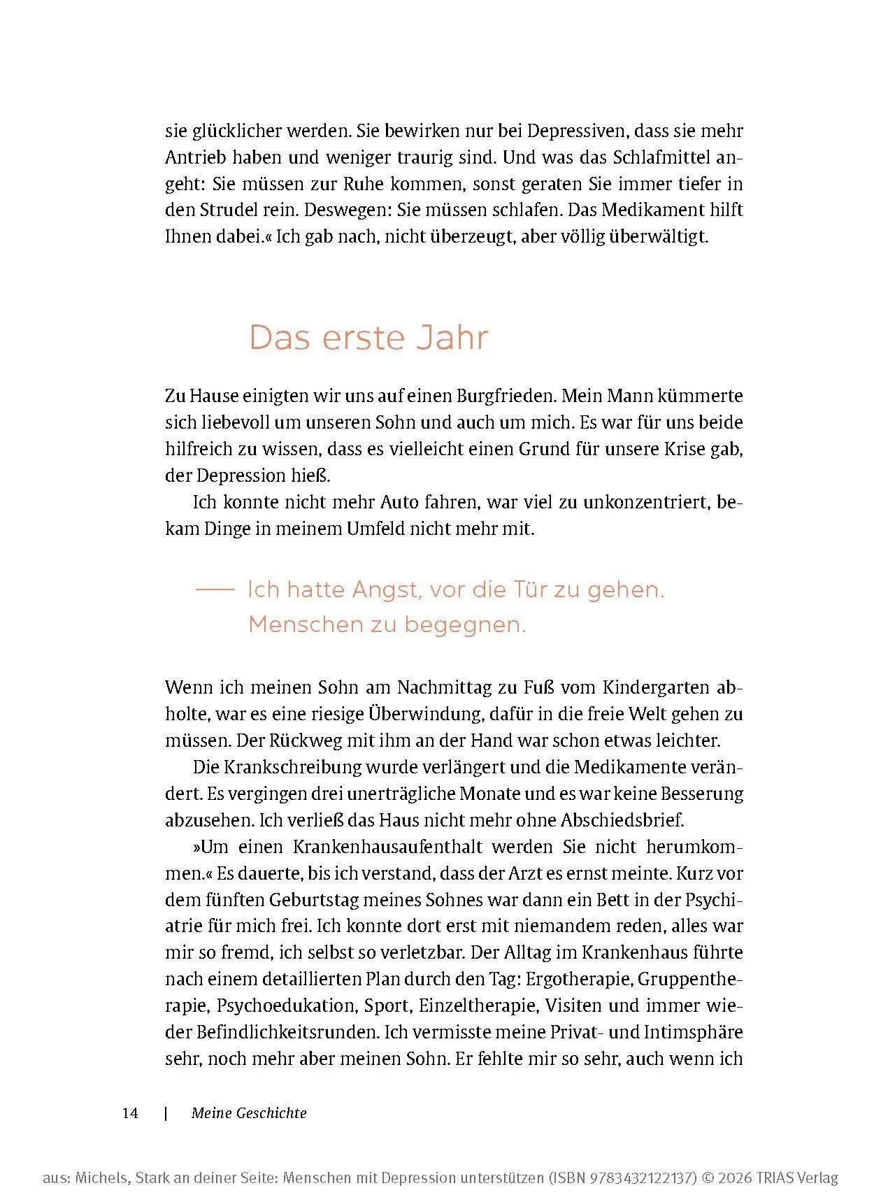 Bild: 9783432122137 | Stark an deiner Seite: Menschen mit Depression unterstützen | Michels
