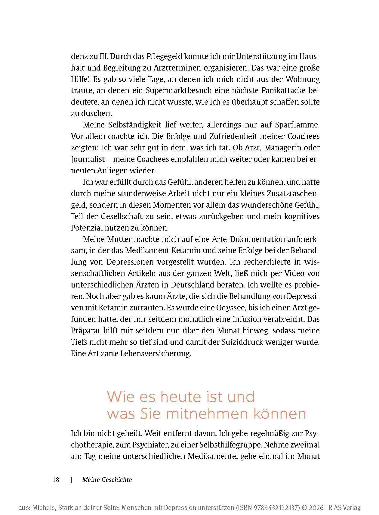 Bild: 9783432122137 | Stark an deiner Seite: Menschen mit Depression unterstützen | Michels