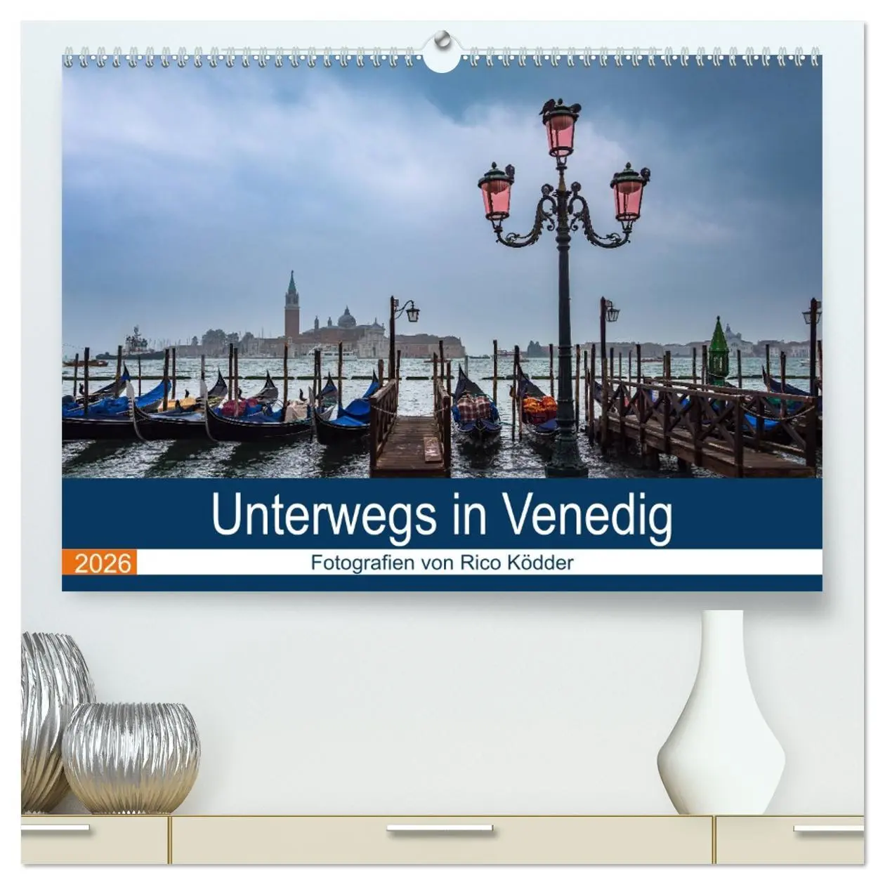 Cover: 9783457662137 | Unterwegs in Venedig (hochwertiger Premium Wandkalender 2026 DIN A2...