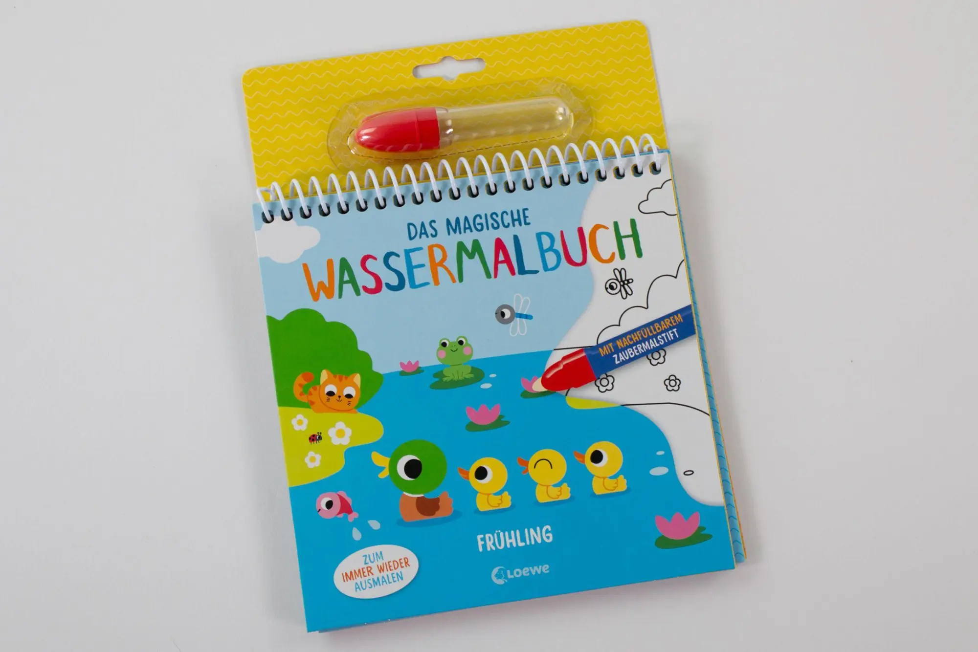 Bild: 9783743222137 | Das magische Wassermalbuch - Frühling | Svenja Pidde | Taschenbuch