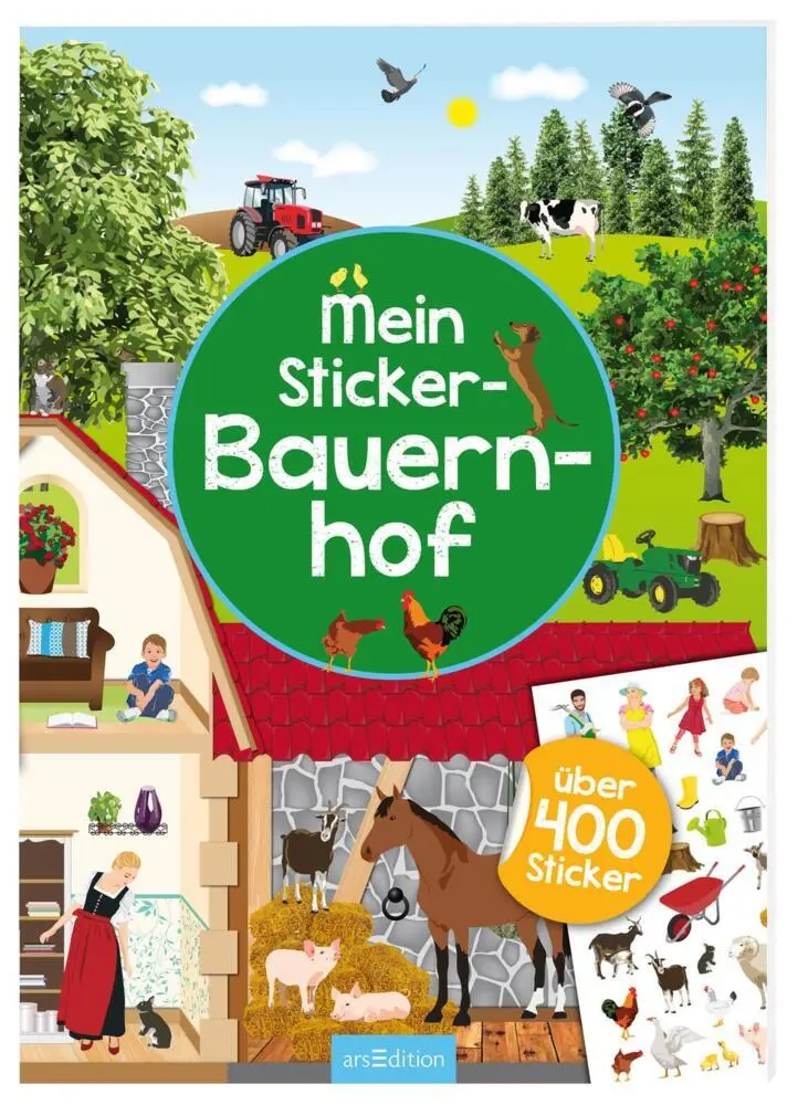 Cover: 9783845812137 | Mein Sticker-Bauernhof | Ingrid Bräuer | Broschüre | Mein Stickerbuch