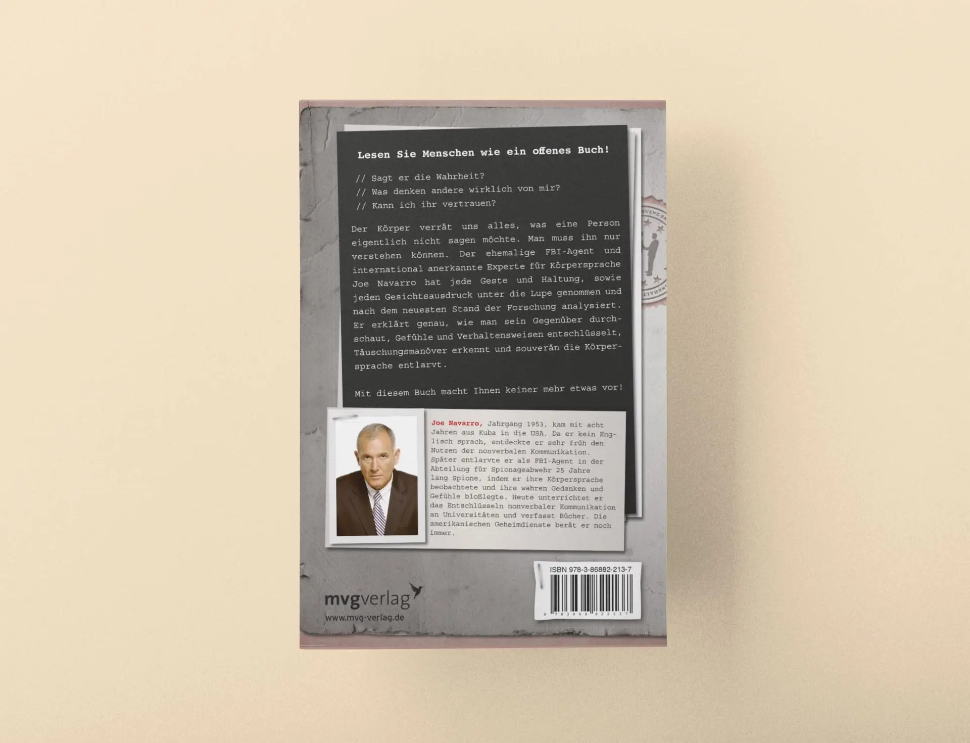 Rückseite: 9783868822137 | Menschen lesen | Joe Navarro | Taschenbuch | 250 S. | Deutsch | 2010