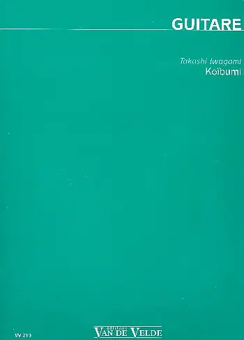 Cover: 9790560052137 | Koibumi pour guitare | Takashi Iwagami | Buch | Van de Velde