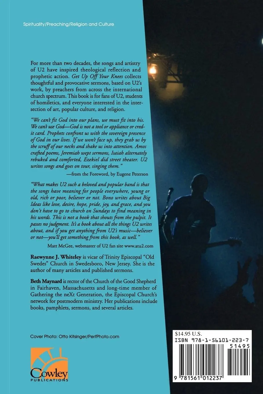 Rückseite: 9781561012237 | Get Up Off Your Knees | Preaching the U2 Catalog | Whiteley (u. a.)