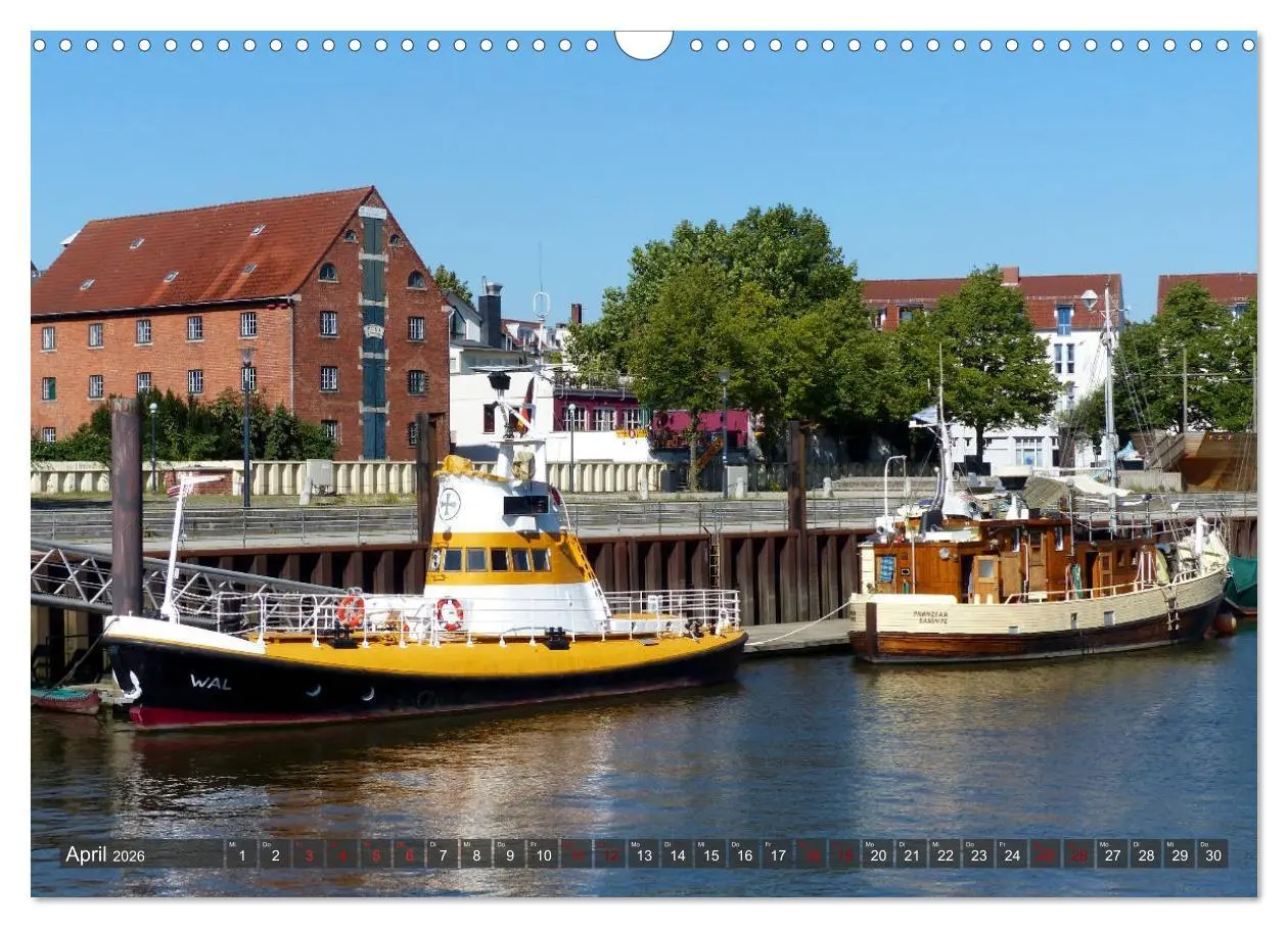 Bild: 9783457892237 | Bremen Vegesack - Ein Stadtteil mit Flair (Wandkalender 2026 DIN A3...