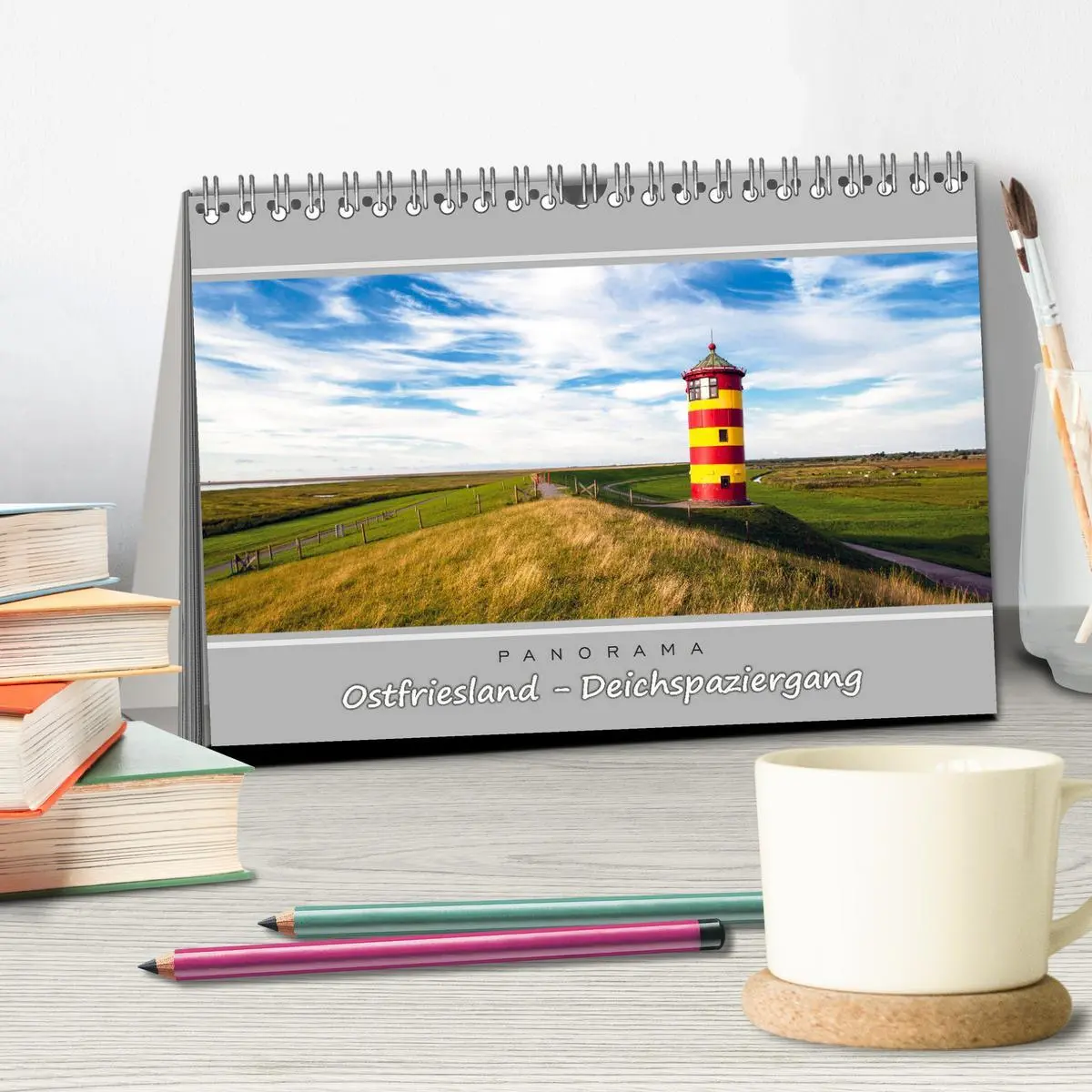 Bild: 9783457962237 | Ostfriesland - Deichspaziergang (Tischkalender 2026 DIN A5 quer),...