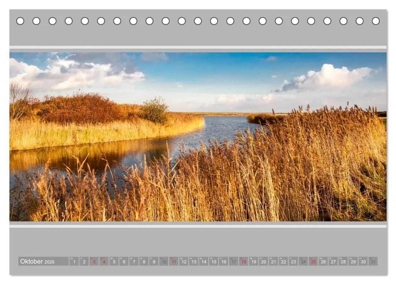 Bild: 9783457962237 | Ostfriesland - Deichspaziergang (Tischkalender 2026 DIN A5 quer),...