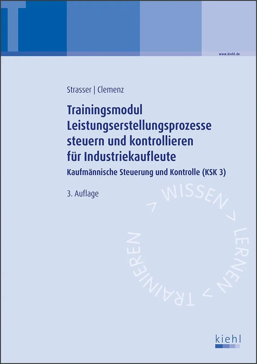 Cover: 9783470592237 | Trainingsmodul Leistungserstellungsprozesse steuern und...
