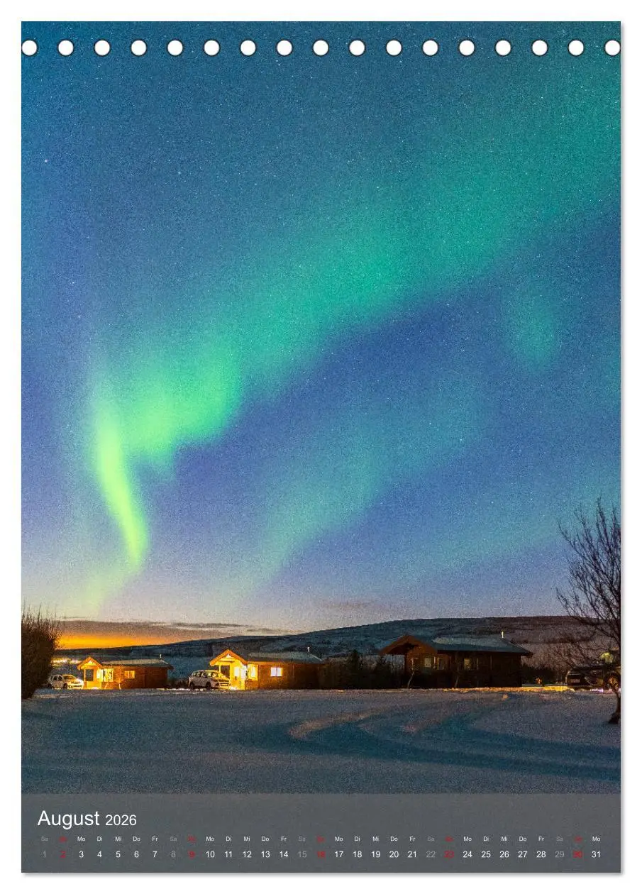 Bild: 9783516362237 | Aurora - Polarlicht des Nordens (Tischkalender 2026 DIN A5 hoch),...