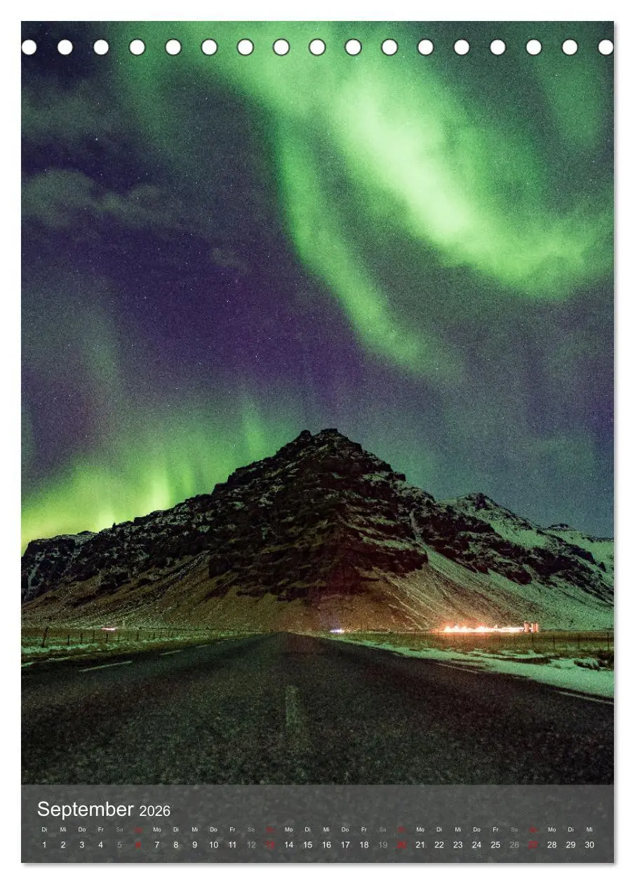 Bild: 9783516362237 | Aurora - Polarlicht des Nordens (Tischkalender 2026 DIN A5 hoch),...