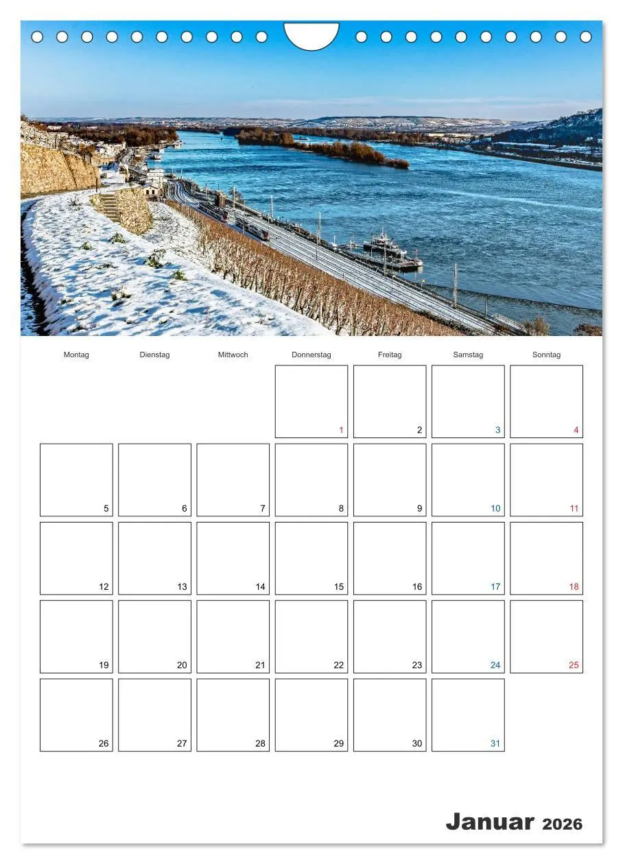Bild: 9783516432237 | Rheingau Terminplaner (Wandkalender 2026 DIN A4 hoch), CALVENDO...