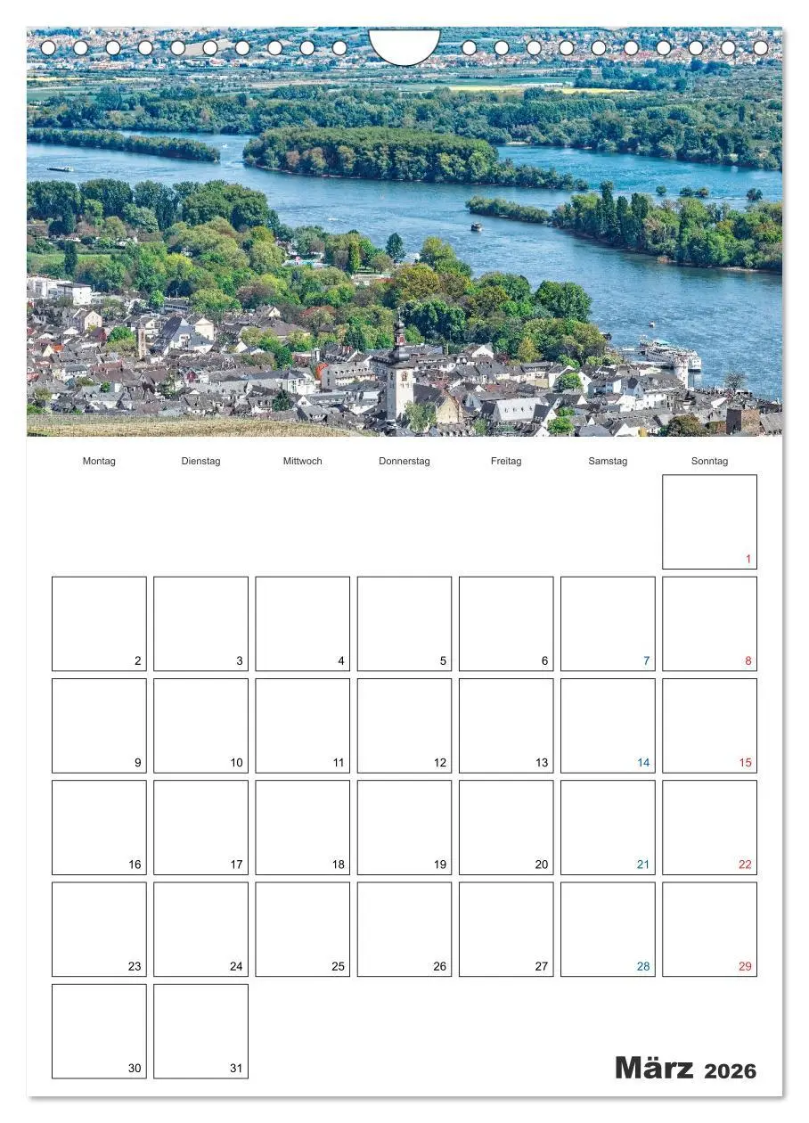 Bild: 9783516432237 | Rheingau Terminplaner (Wandkalender 2026 DIN A4 hoch), CALVENDO...