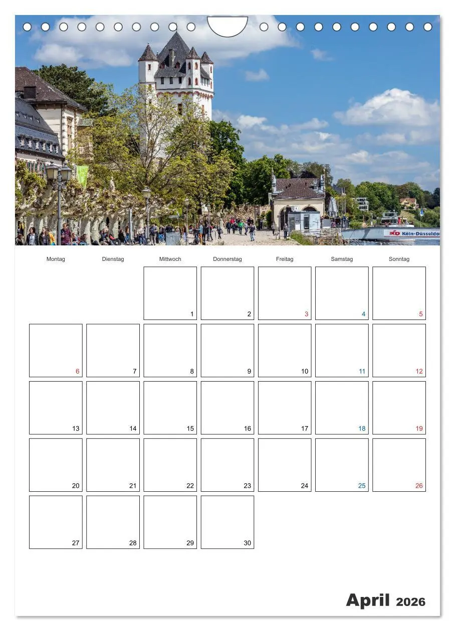 Bild: 9783516432237 | Rheingau Terminplaner (Wandkalender 2026 DIN A4 hoch), CALVENDO...
