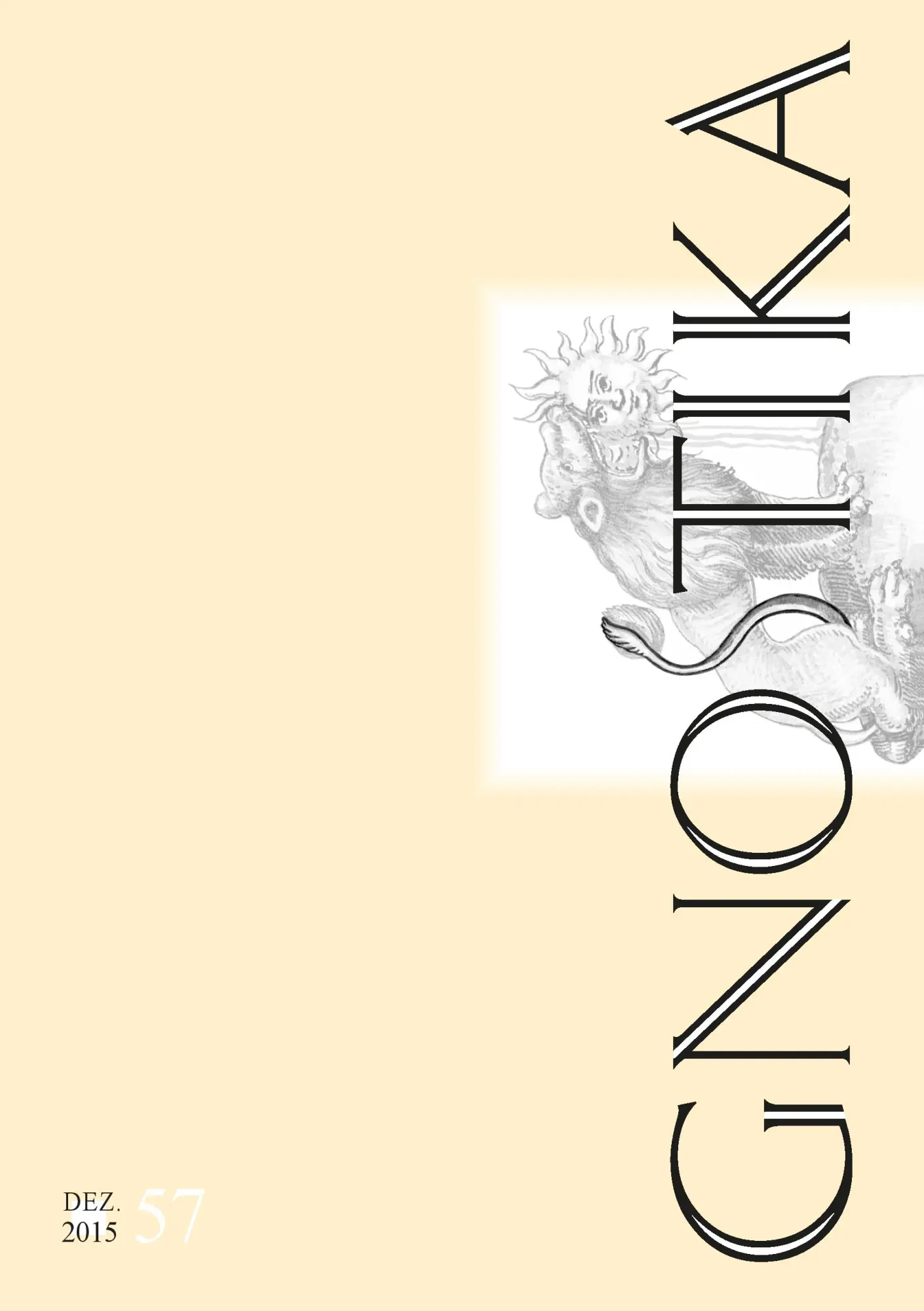 Cover: 9783937592237 | Gnostika 57 | Zeitschrift für Symbolsysteme | Wolfram Frietsch | Buch