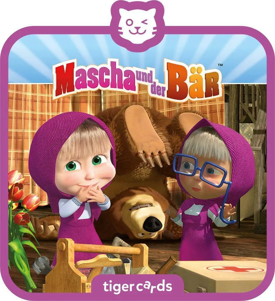 Cover: 4260535482337 | tigercard - Mascha und der Bär - Folge 6: Eine zu viel | Deutsch