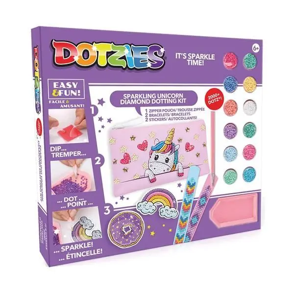 Cover: 4895225932337 | Dotzies by Diamond Dotz Set Einhornbaby | 2593233 | Deutsch | 2024