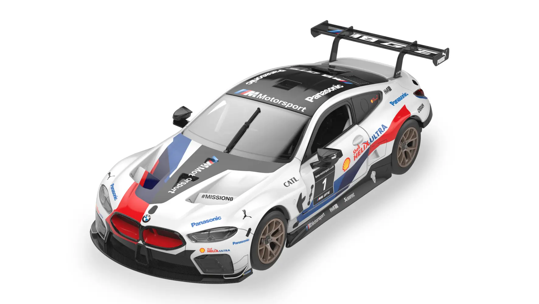 Bild: 4042774462437 | Jamara BMW M8 GTE 1:18 weiß 2,4GHz Bausatz | In Karton | 403130 | 2021