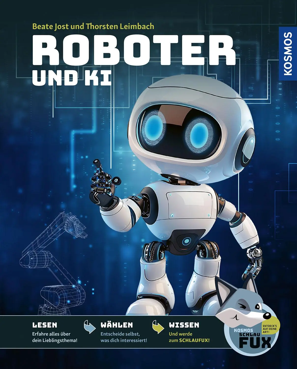 Cover: 9783440182437 | Kosmos SchlauFUX Roboter und KI | Thorsten Leimbach (u. a.) | Buch