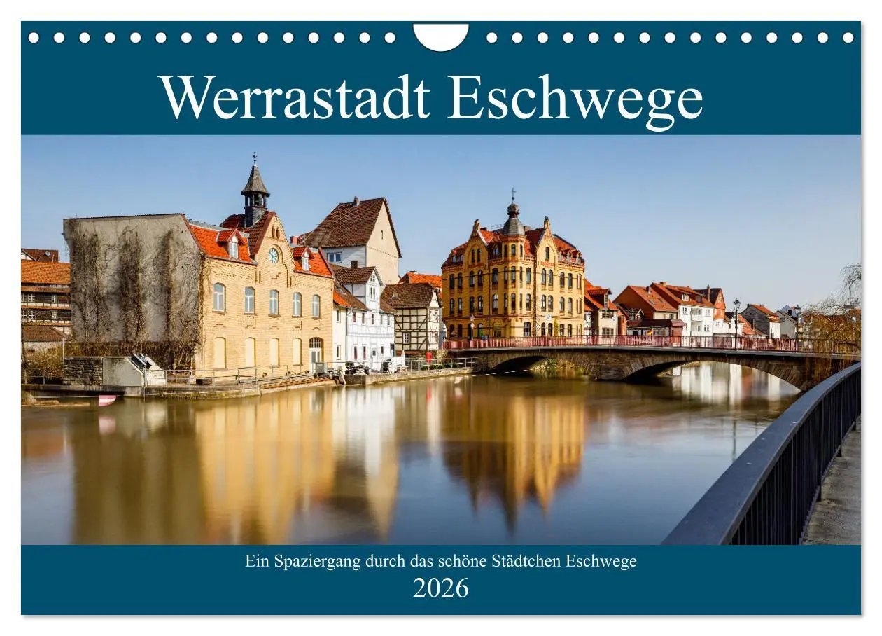Cover: 9783457632437 | Werrastadt Eschwege (Wandkalender 2026 DIN A4 quer), CALVENDO...