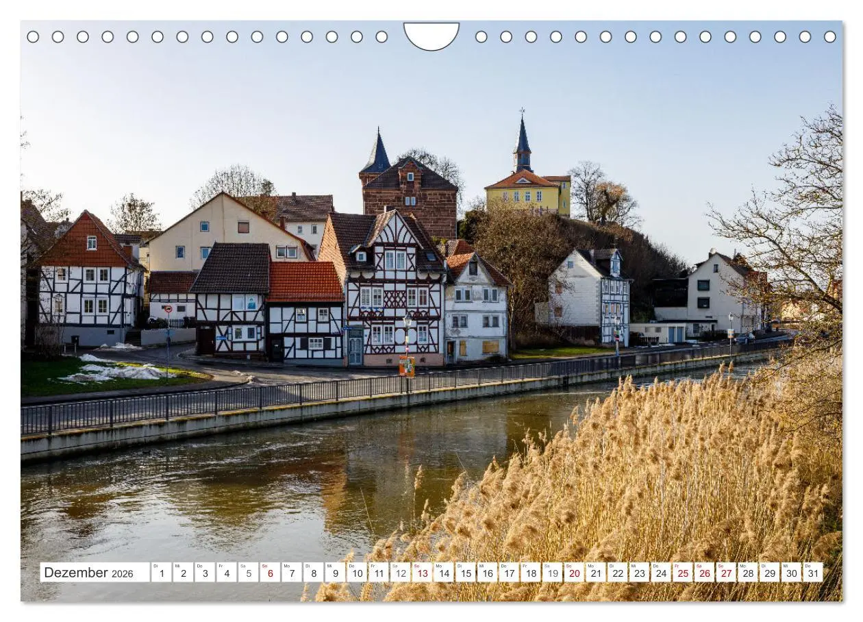 Bild: 9783457632437 | Werrastadt Eschwege (Wandkalender 2026 DIN A4 quer), CALVENDO...