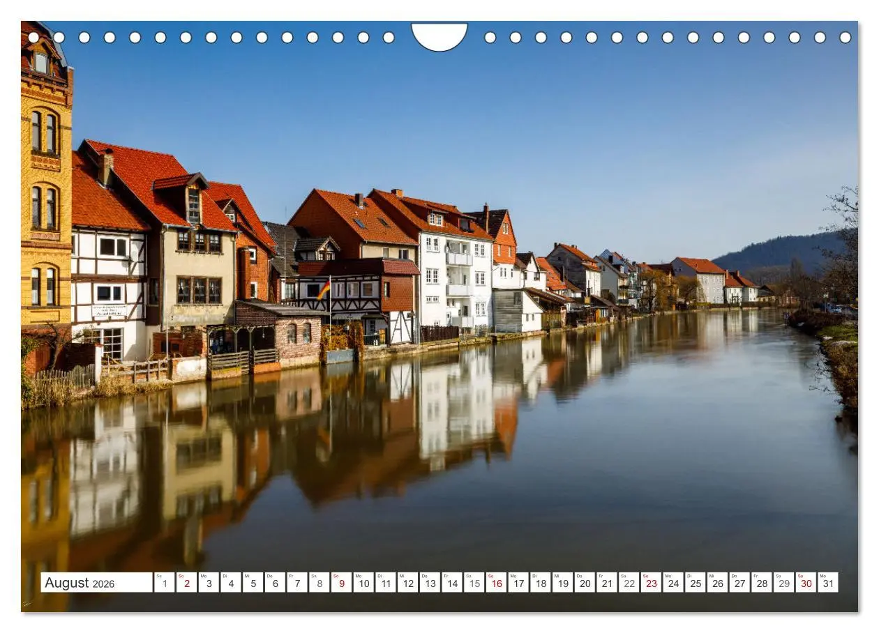 Bild: 9783457632437 | Werrastadt Eschwege (Wandkalender 2026 DIN A4 quer), CALVENDO...