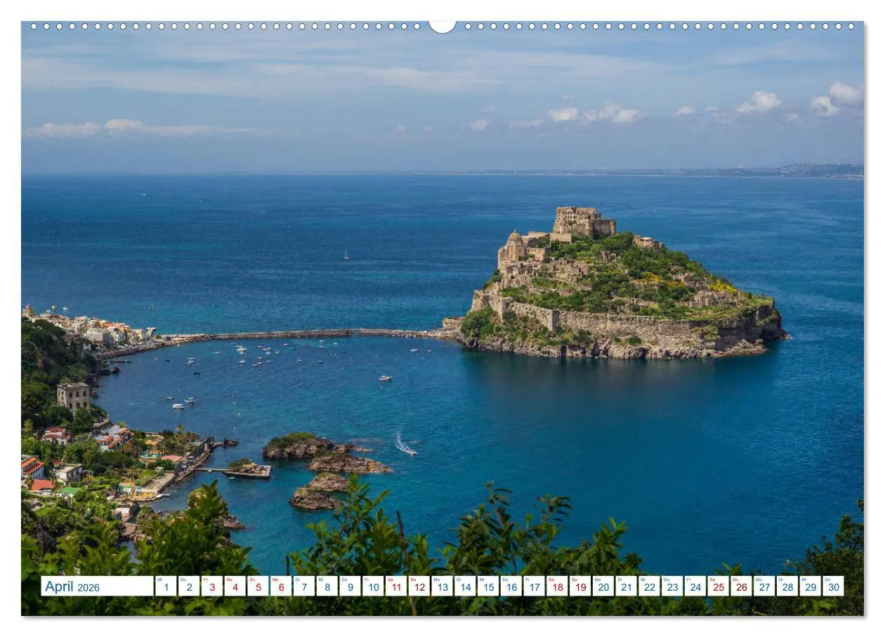 Bild: 9783457872437 | Ischia - Italien (Wandkalender 2026 DIN A2 quer), CALVENDO...
