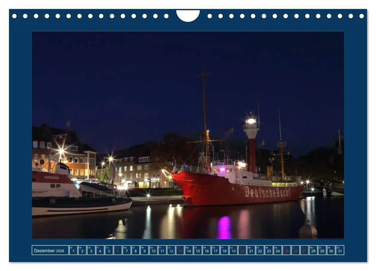 Bild: 9783516032437 | Feuerschiffe - Borkum Riff - Elbe 1 - Deutsche Bucht (Wandkalender...