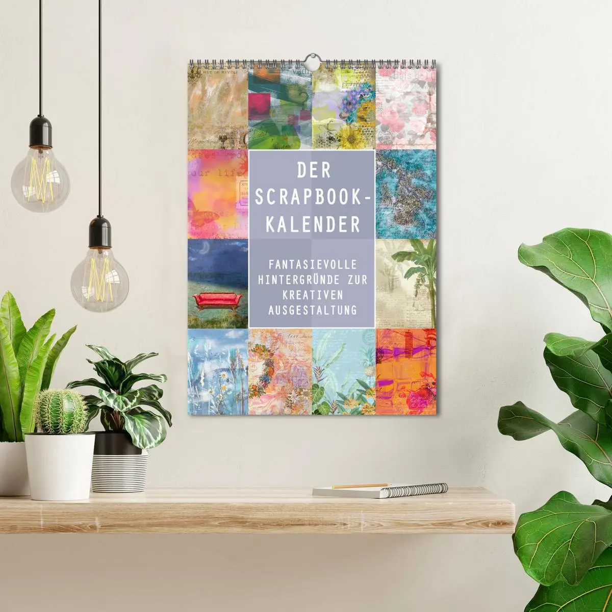 Bild: 9783516342437 | Der Scrapbook-Kalender:Fantasievolle Hintergründe zur kreativen...