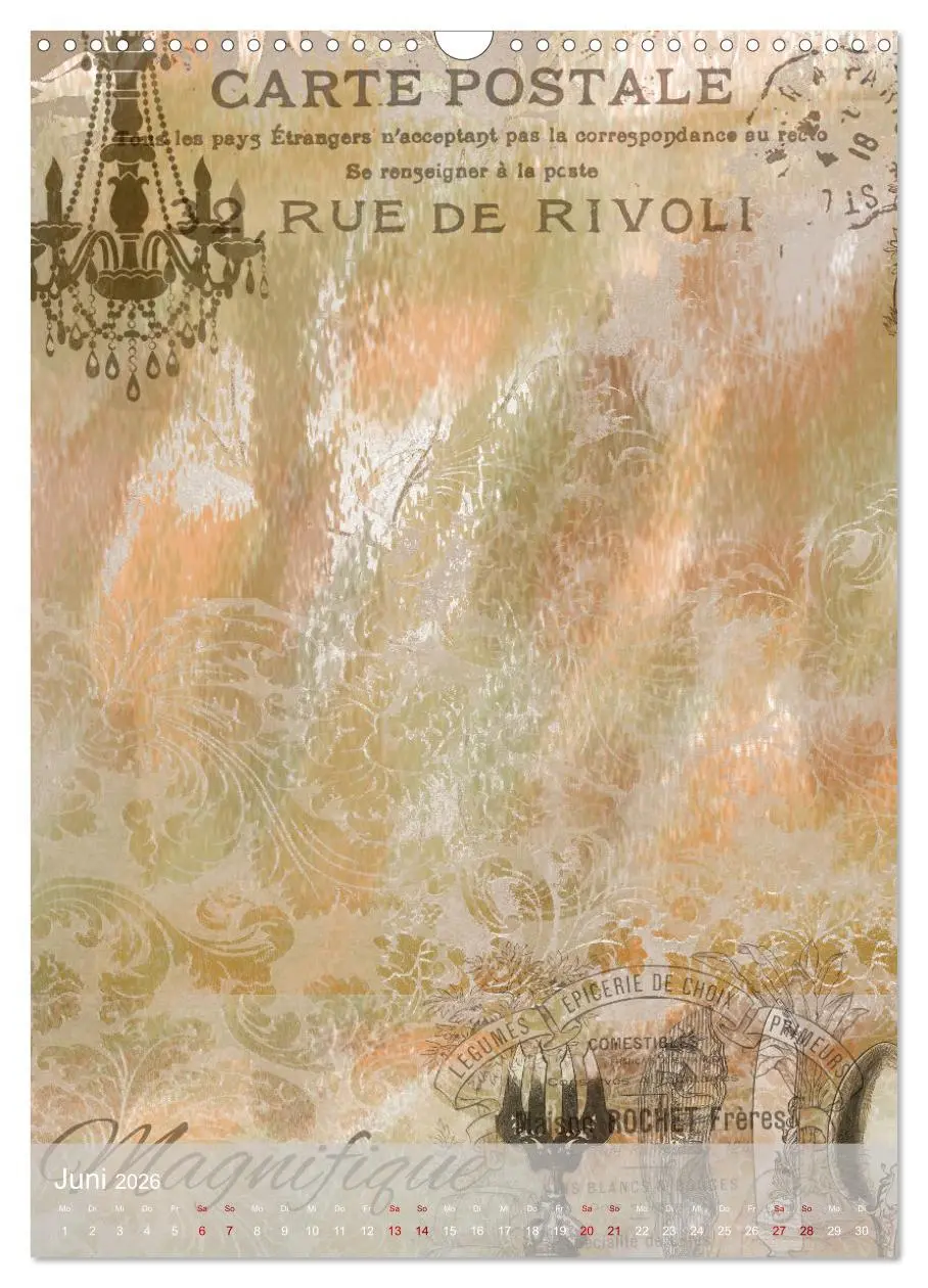 Bild: 9783516342437 | Der Scrapbook-Kalender:Fantasievolle Hintergründe zur kreativen...