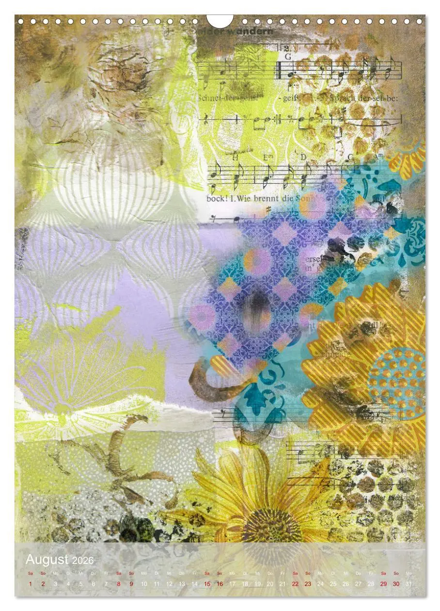 Bild: 9783516342437 | Der Scrapbook-Kalender:Fantasievolle Hintergründe zur kreativen...