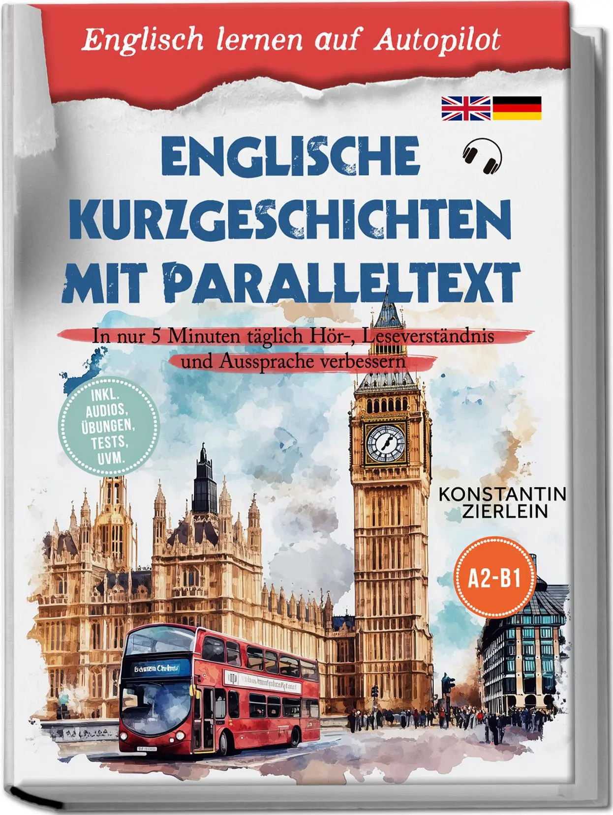 Cover: 9783757602437 | Englische Kurzgeschichten mit Paralleltext - Englisch lernen auf...