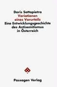 Cover: 9783851652437 | Variationen eines Vorurteils | Doris Sottopietra | Taschenbuch | 1997