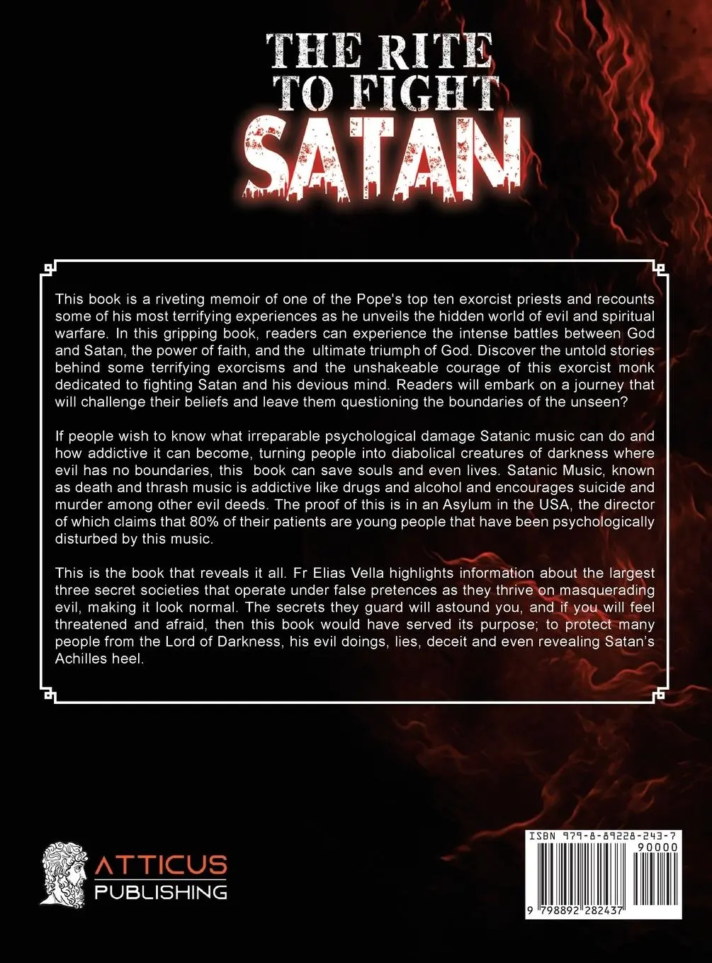 Rückseite: 9798892282437 | The Rite to Fight Satan | Raymond Fenech Gonzi | Buch | Englisch