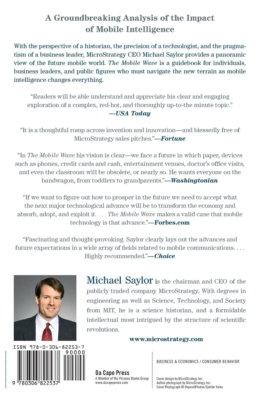 Rückseite: 9780306822537 | The Mobile Wave | How Mobile Intelligence Will Change Everything