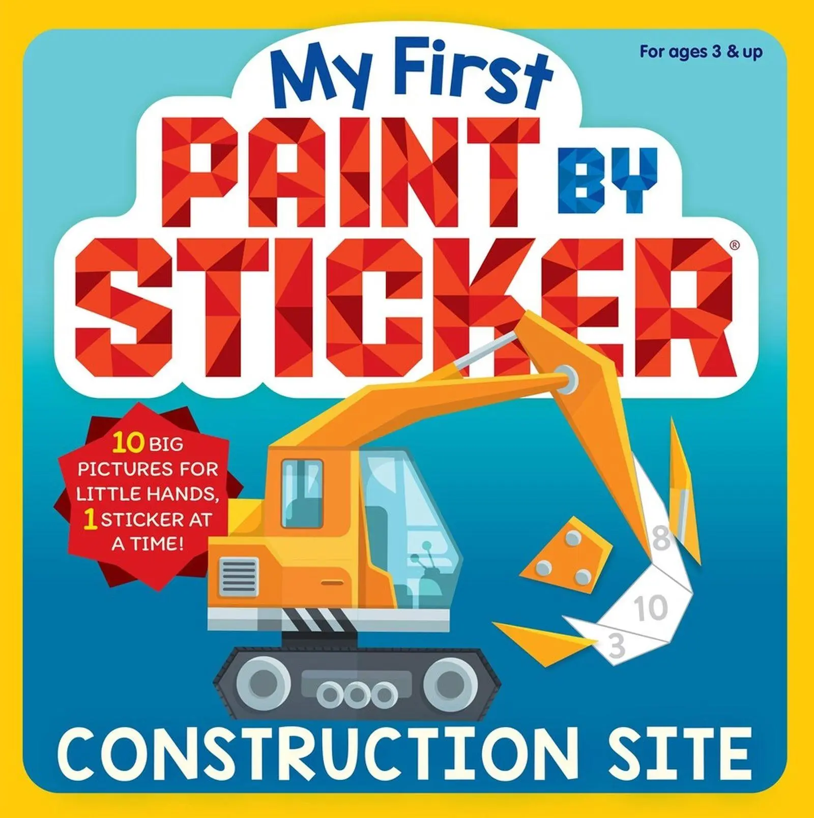 Cover: 9781523532537 | My First Paint by Sticker: Construction Site | Taschenbuch | Englisch