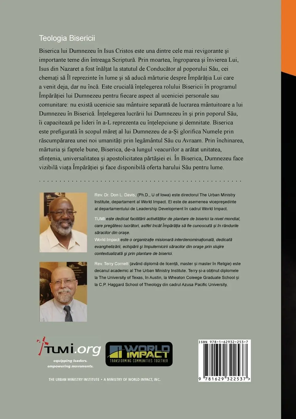 Rückseite: 9781629322537 | Theology of the Church, Student Workbook | Rev. Don Davis (u. a.)