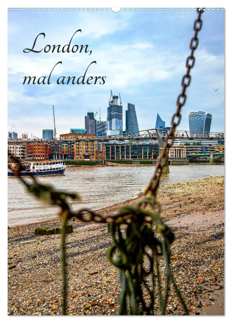Cover: 9783516402537 | London, mal anders (Wandkalender 2026 DIN A2 hoch), CALVENDO...