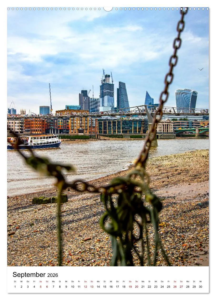 Bild: 9783516402537 | London, mal anders (Wandkalender 2026 DIN A2 hoch), CALVENDO...