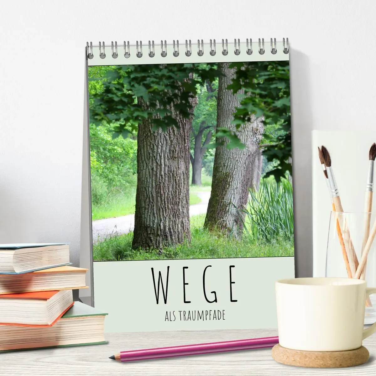 Bild: 9783594242537 | Wege als Traumpfade (Tischkalender 2027 DIN A5 hoch), CALVENDO...