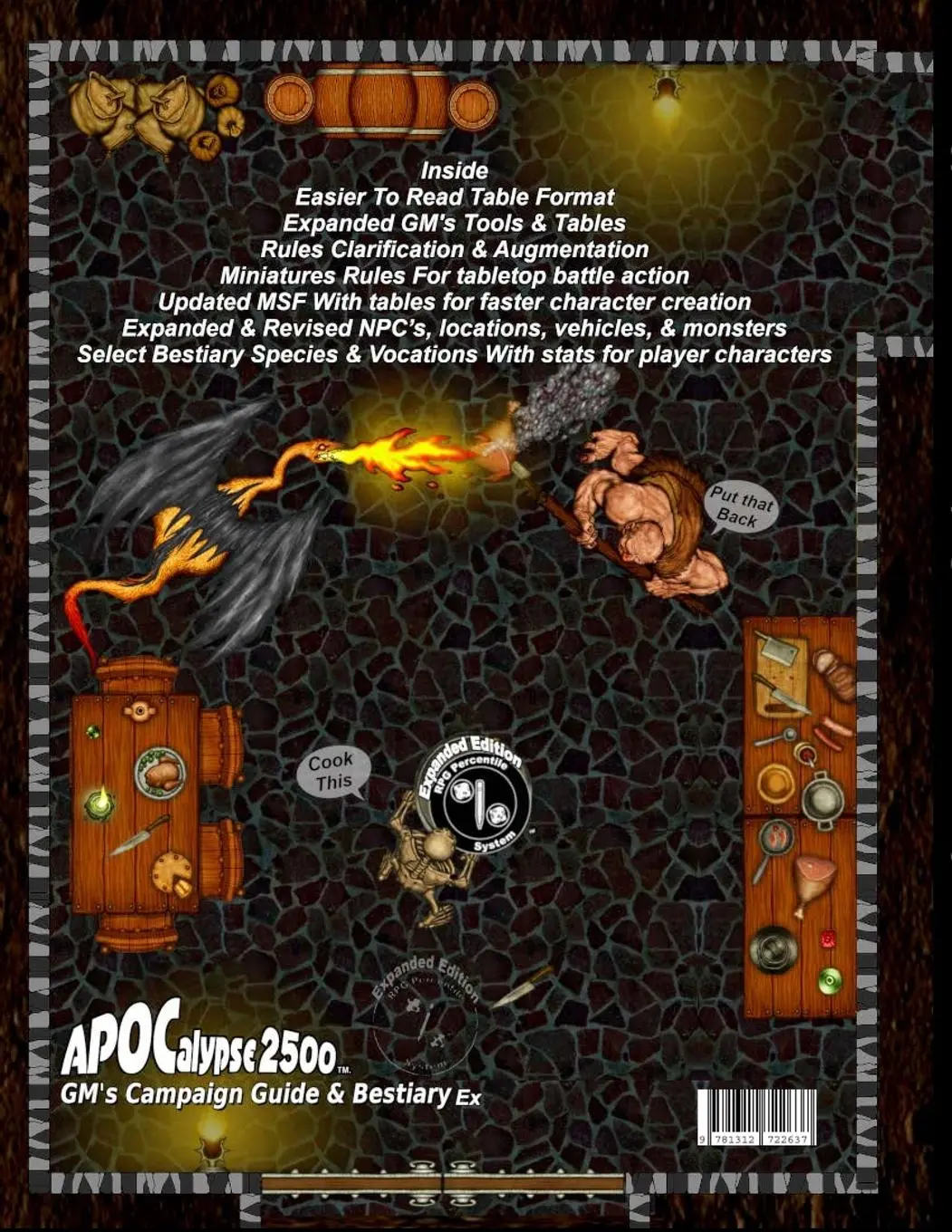 Rückseite: 9781312722637 | APOCalypse 2500(TM) GM's Campaign Guide &amp; Bestiary Ex | J L Arnold