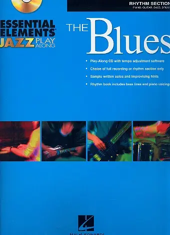 Cover: 9781423462637 | Essential Elements Jazz Play-Along - The Blues | Rhythm Section | Corp