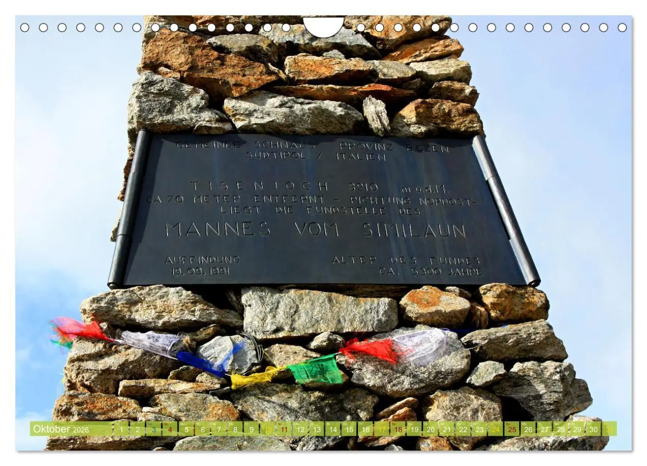 Bild: 9783457612637 | E5 - ZU FUSS ÜBER DIE ALPEN VON OBERSTDORF NACH MERAN (Wandkalender...