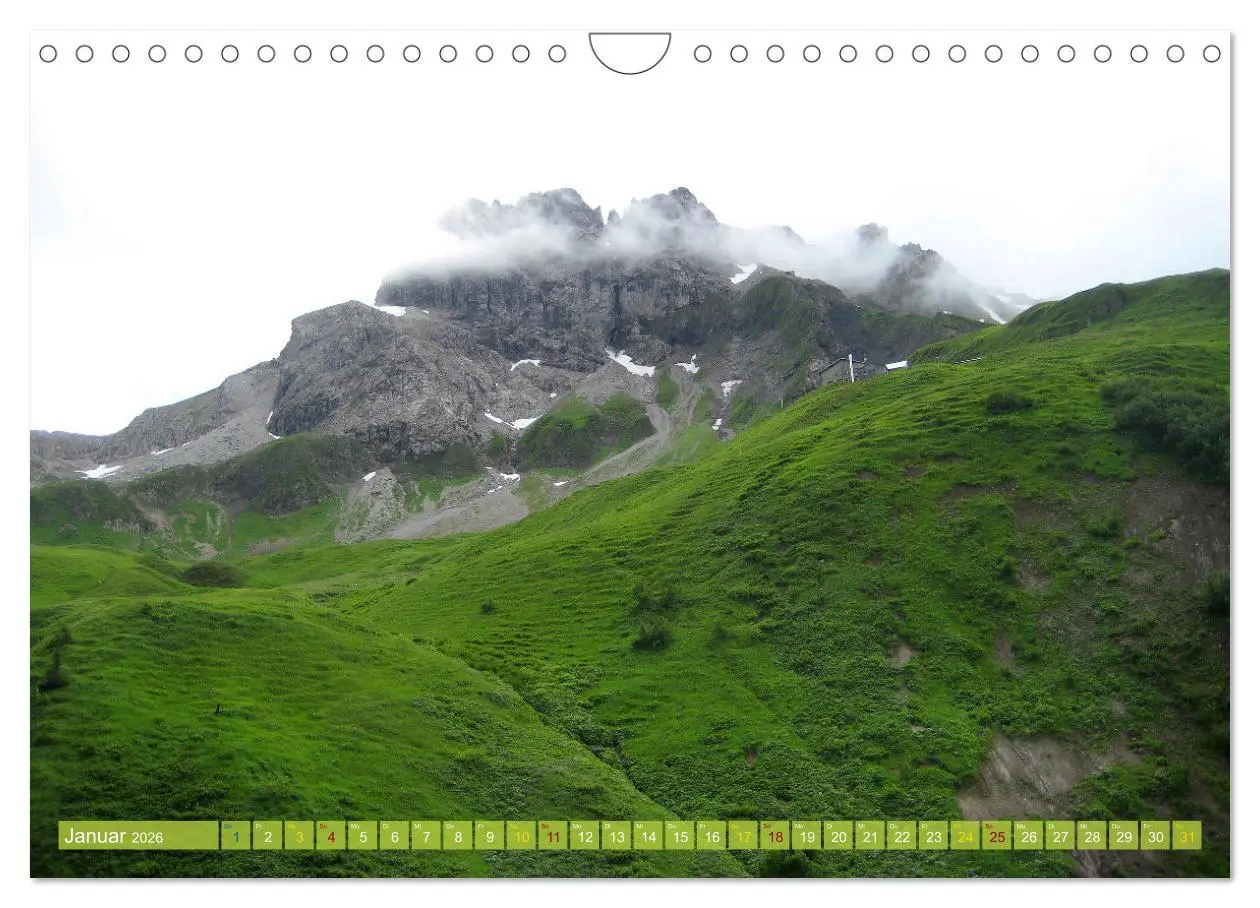 Bild: 9783457612637 | E5 - ZU FUSS ÜBER DIE ALPEN VON OBERSTDORF NACH MERAN (Wandkalender...