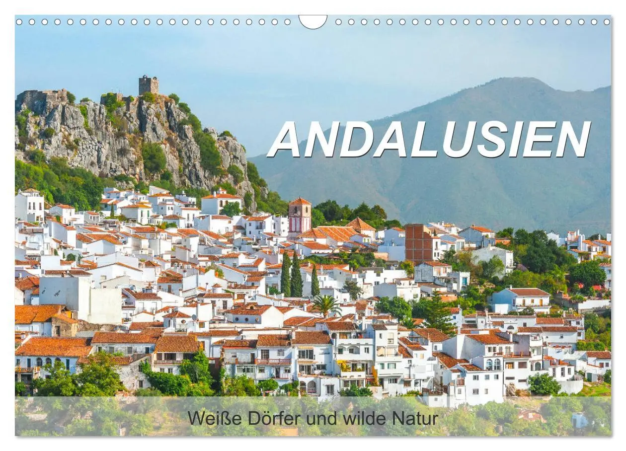 Cover: 9783457852637 | Andalusien - Weiße Dörfer und wilde Natur (Wandkalender 2026 DIN A3...