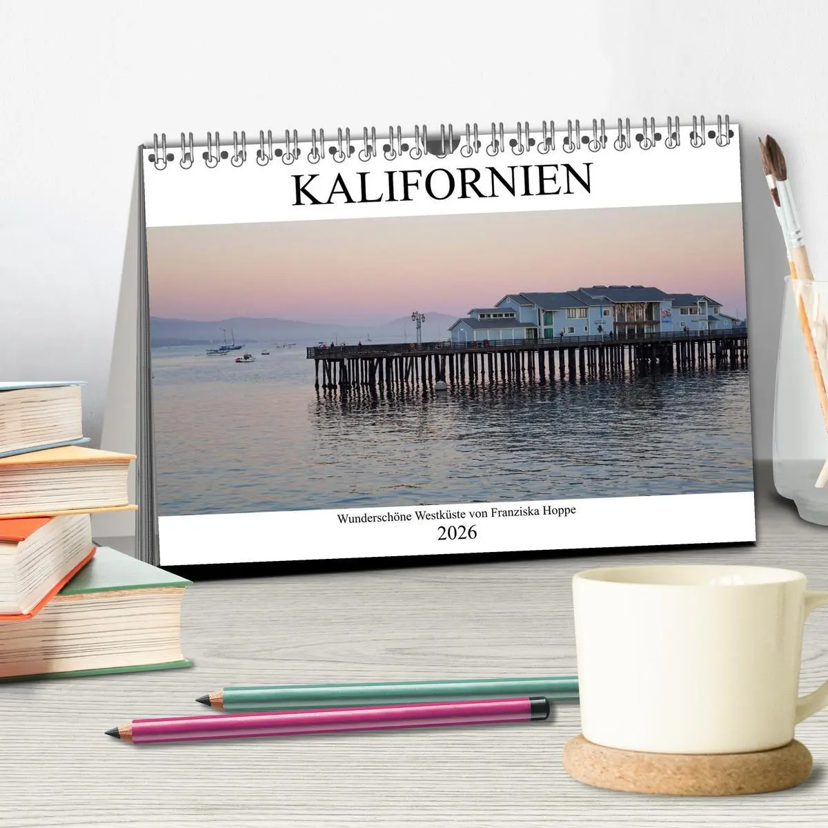 Bild: 9783457922637 | Kalifornien - wunderschöne Westküste (Tischkalender 2026 DIN A5...