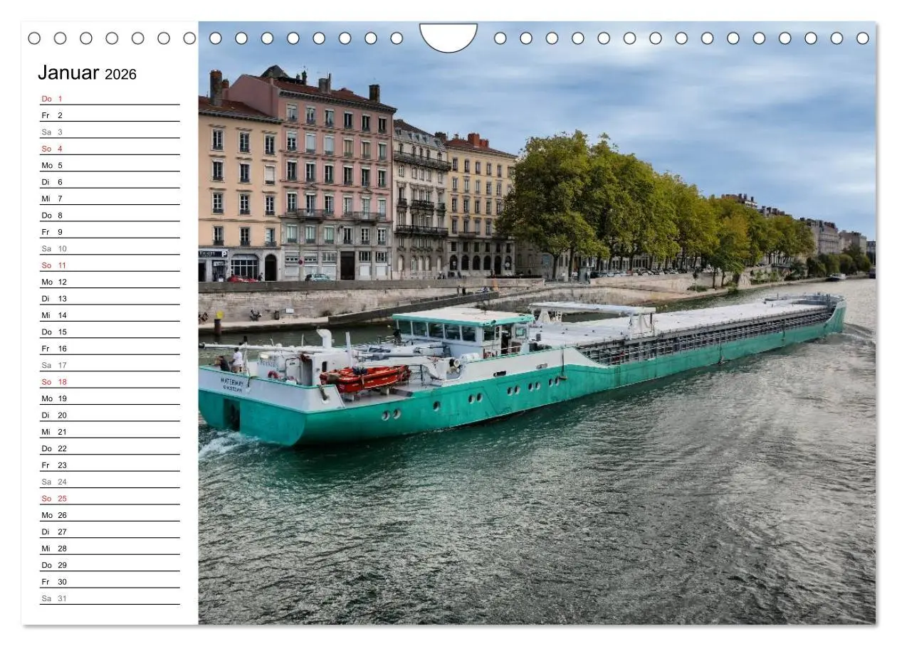 Bild: 9783516012637 | Frankreichs große Städte - Lyon (Wandkalender 2026 DIN A4 quer),...