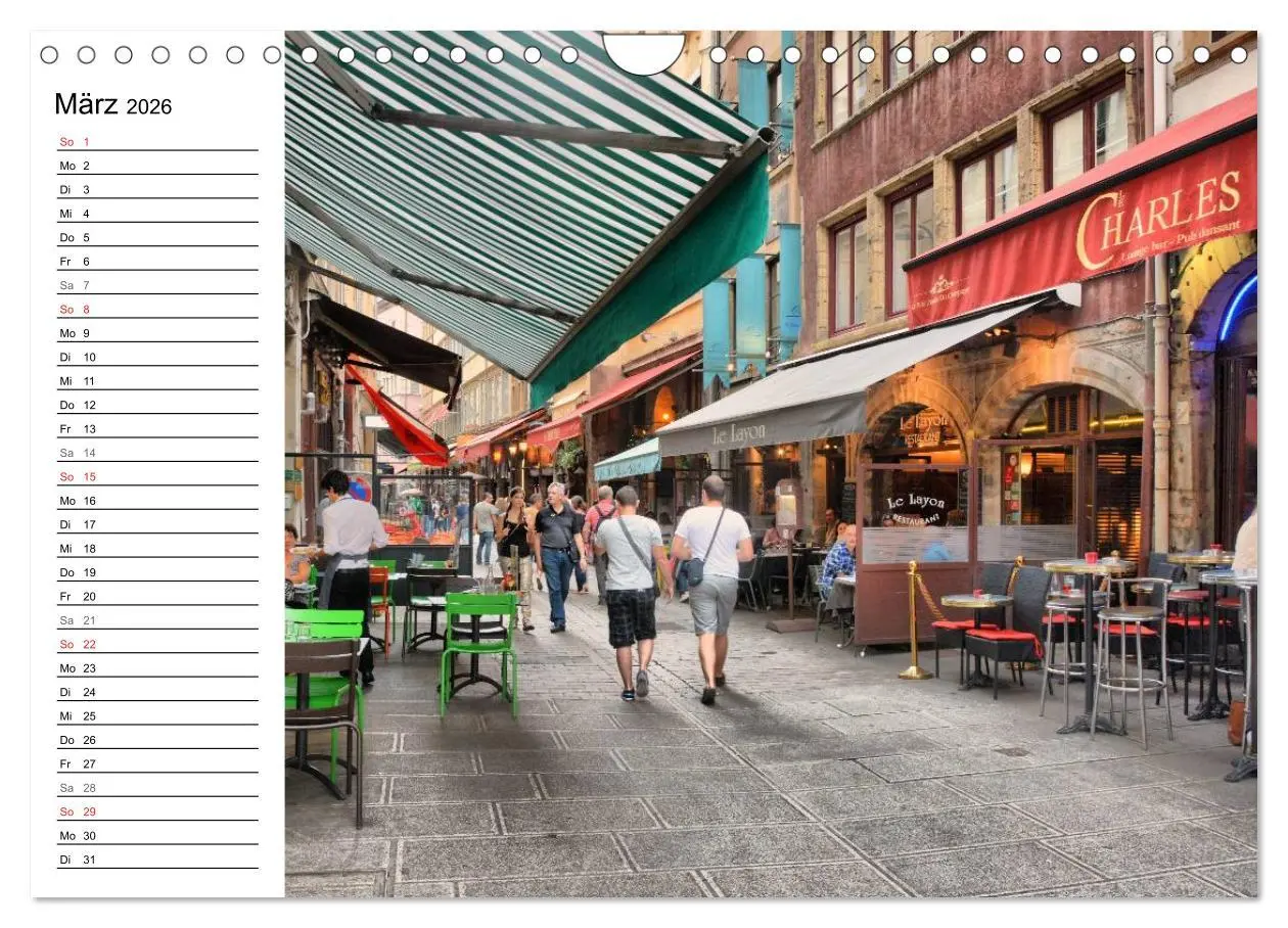 Bild: 9783516012637 | Frankreichs große Städte - Lyon (Wandkalender 2026 DIN A4 quer),...