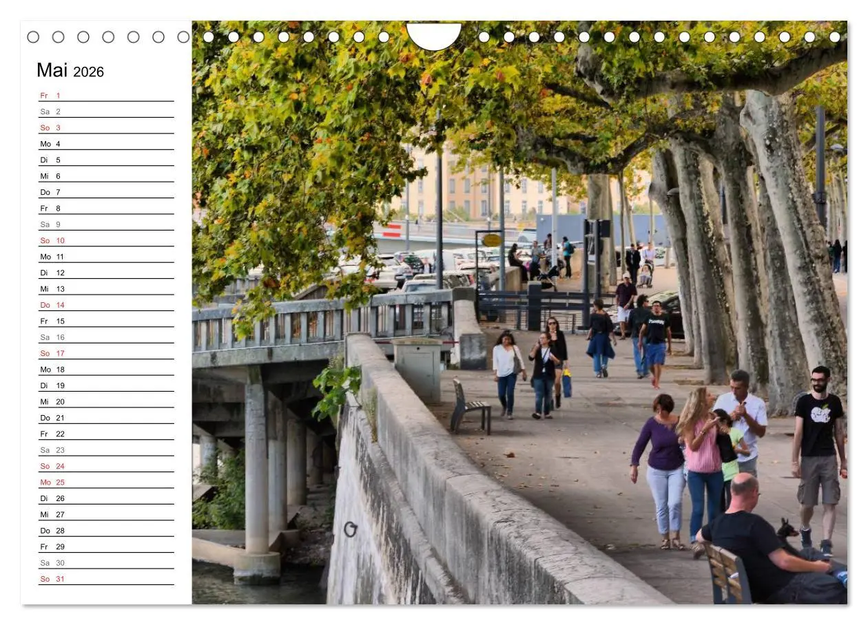 Bild: 9783516012637 | Frankreichs große Städte - Lyon (Wandkalender 2026 DIN A4 quer),...