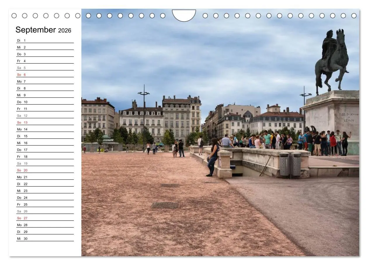 Bild: 9783516012637 | Frankreichs große Städte - Lyon (Wandkalender 2026 DIN A4 quer),...