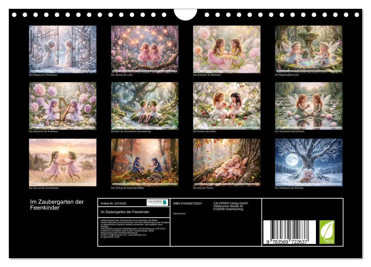 Bild: 9783569722637 | Im Zaubergarten der Feenkinder (Wandkalender 2027 DIN A4 quer),...